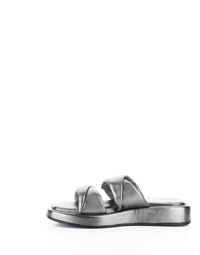 Bayla Pewter Multi Metallic Nappa