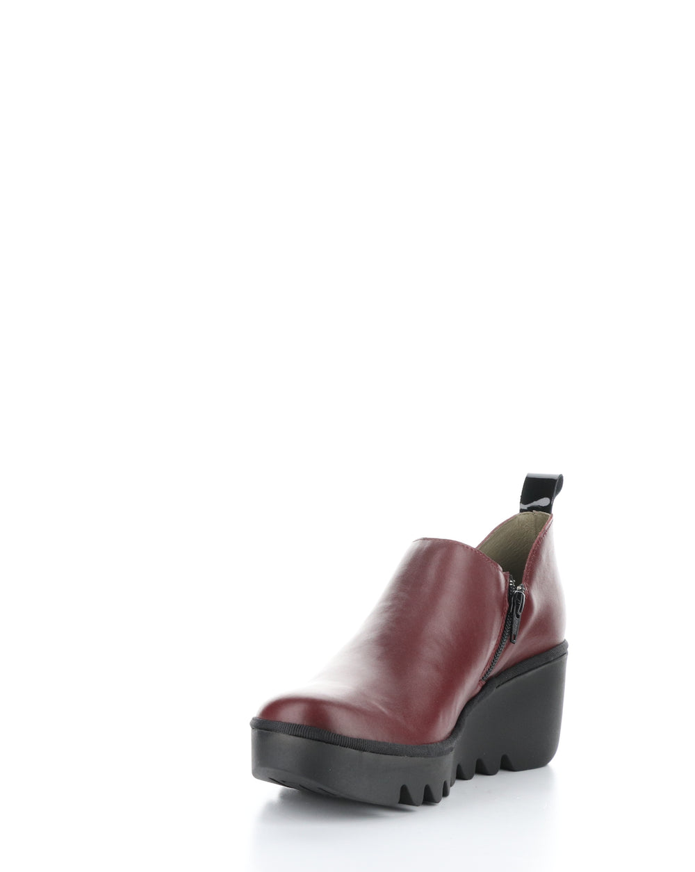 BELI458FLY 001 WINE/BLACK Round Toe Shoes