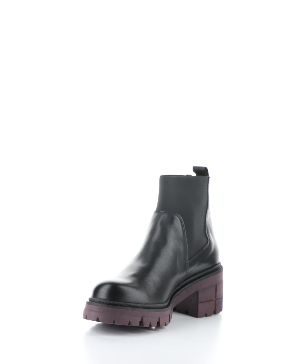 BIANC BLACK/BORDO Elasticated Boots