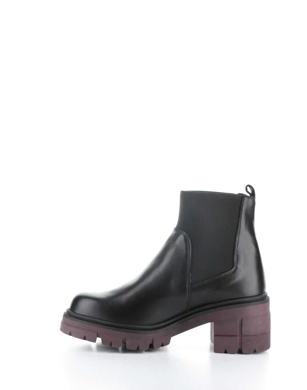 BIANC BLACK/BORDO Elasticated Boots