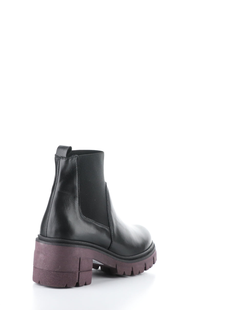 BIANC BLACK/BORDO Elasticated Boots