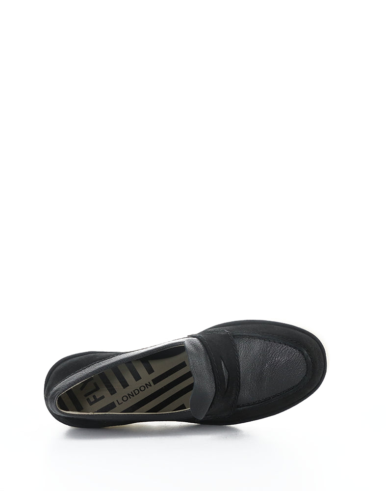 Bilz609Fly 001 Black Suede/Mousse