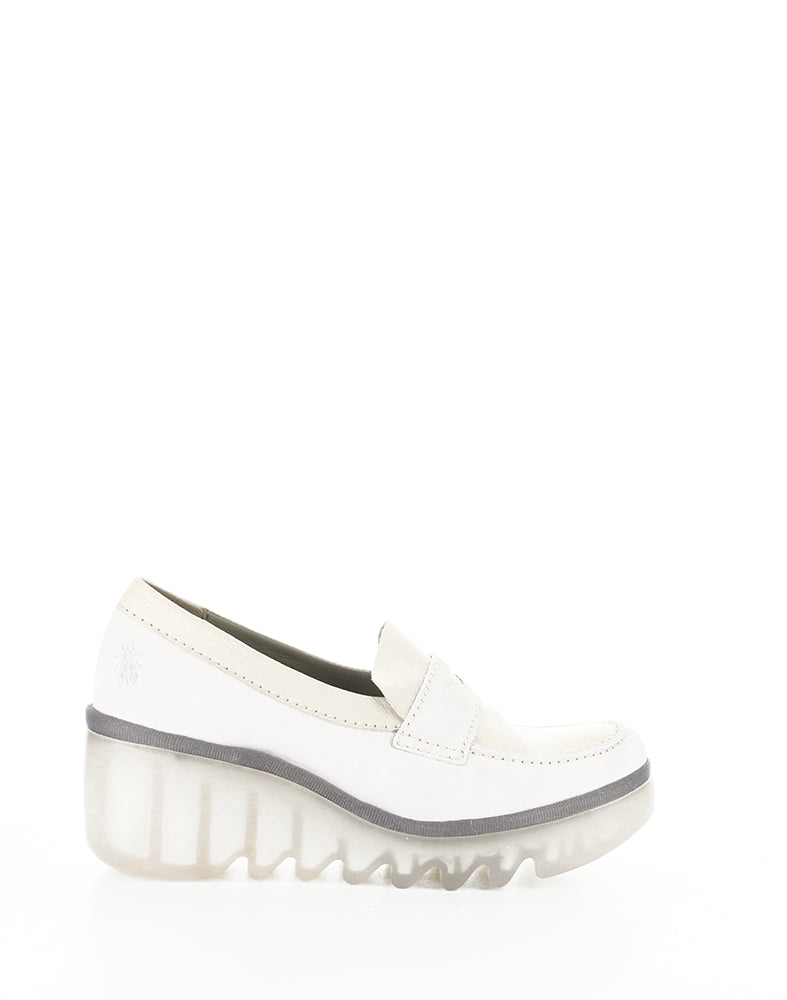 Bilz609Fly 002 Off White Suede/Mousse