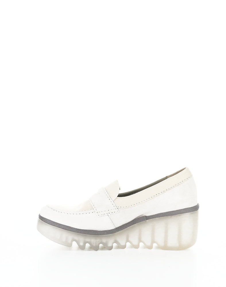 Bilz609Fly 002 Off White Suede/Mousse