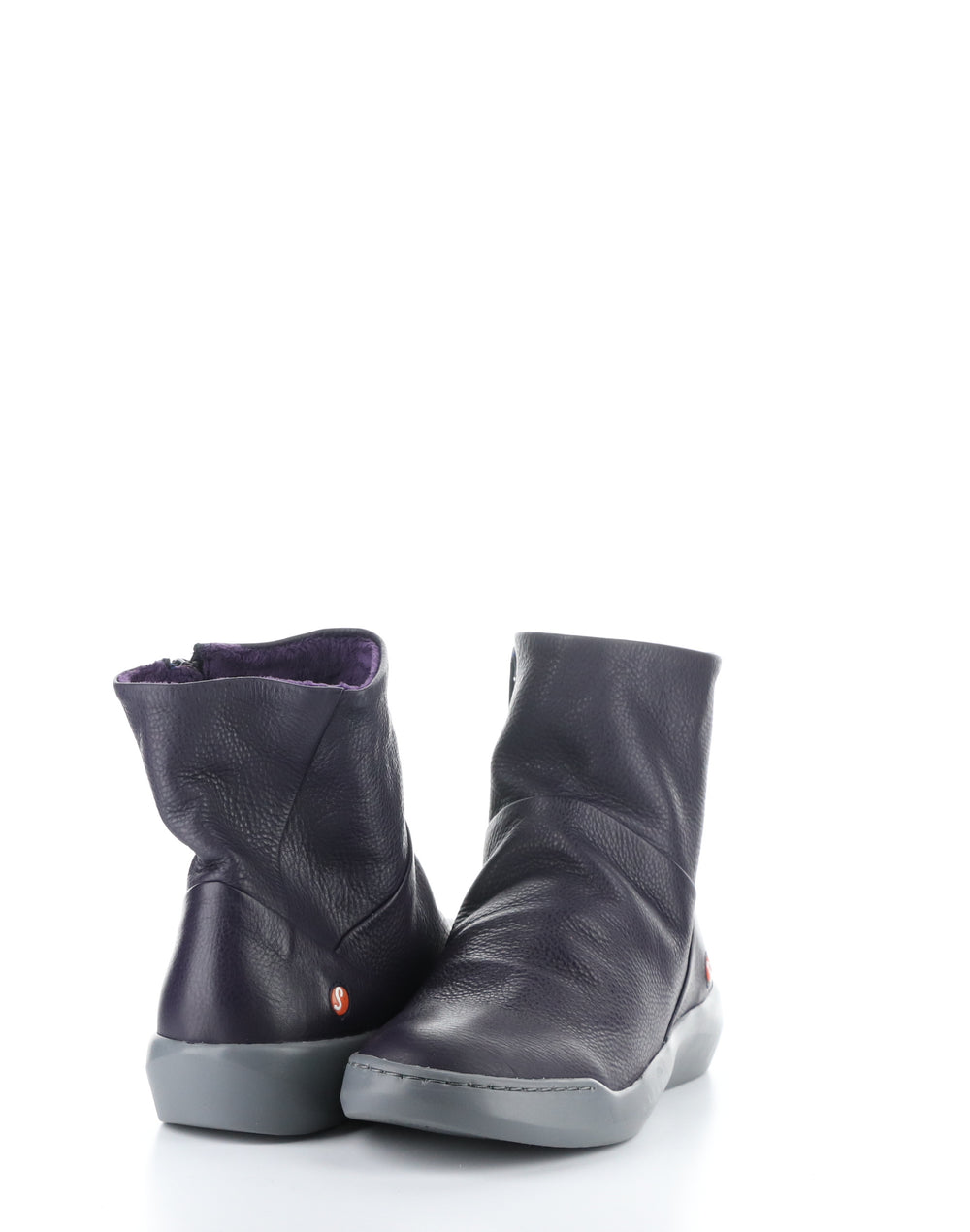 BLER550SOF DARK PURPLE Round Toe Boots