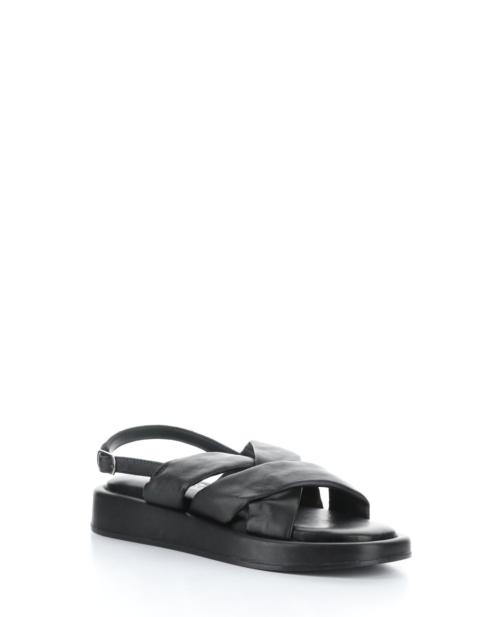 BLITZ BLACK Buckle Sandals