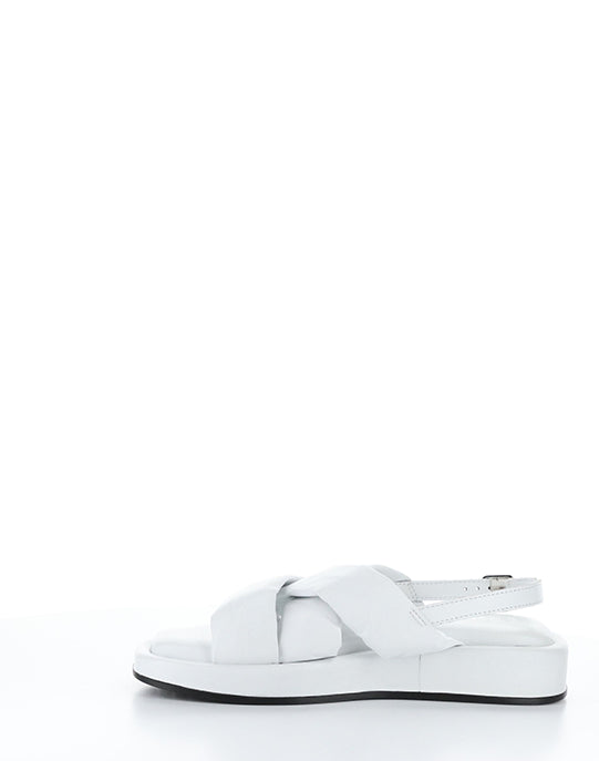 Blitz White Leather