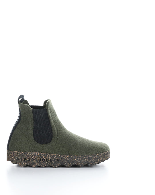 Caia090Aspm 001 Military Green Tweed/Felt