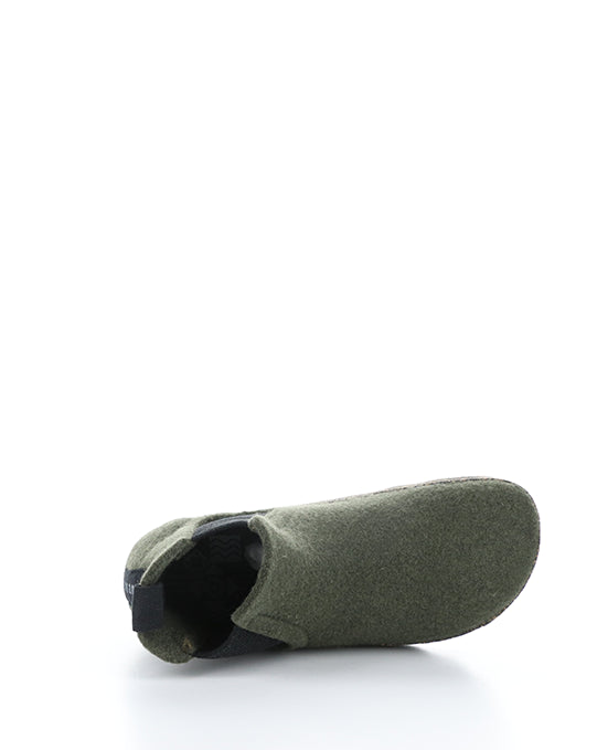 Caia090Aspm 010 Military Green Tweed/Felt