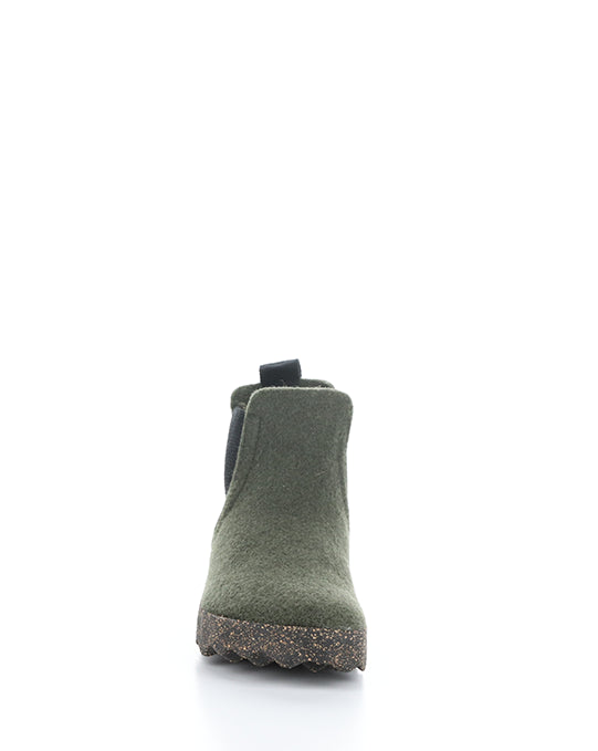 Caia090Aspm 010 Military Green Tweed/Felt