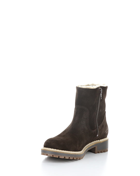 Calib Coffee Suede/Fantara Faux Fur