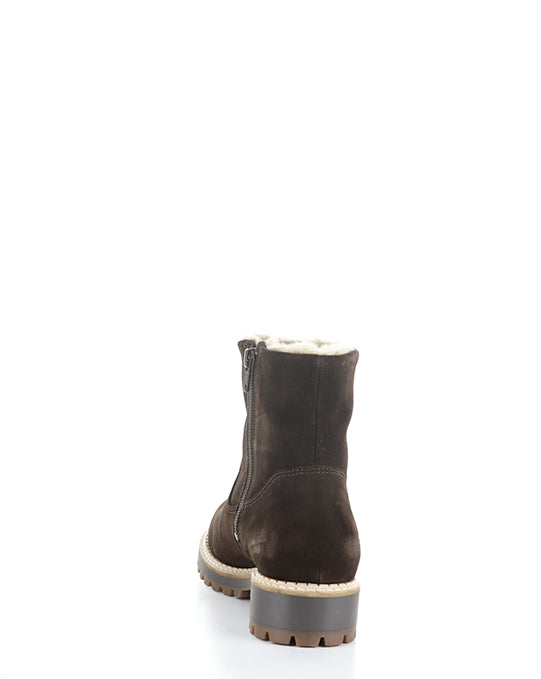 Calib Coffee Suede/Fantara Faux Fur