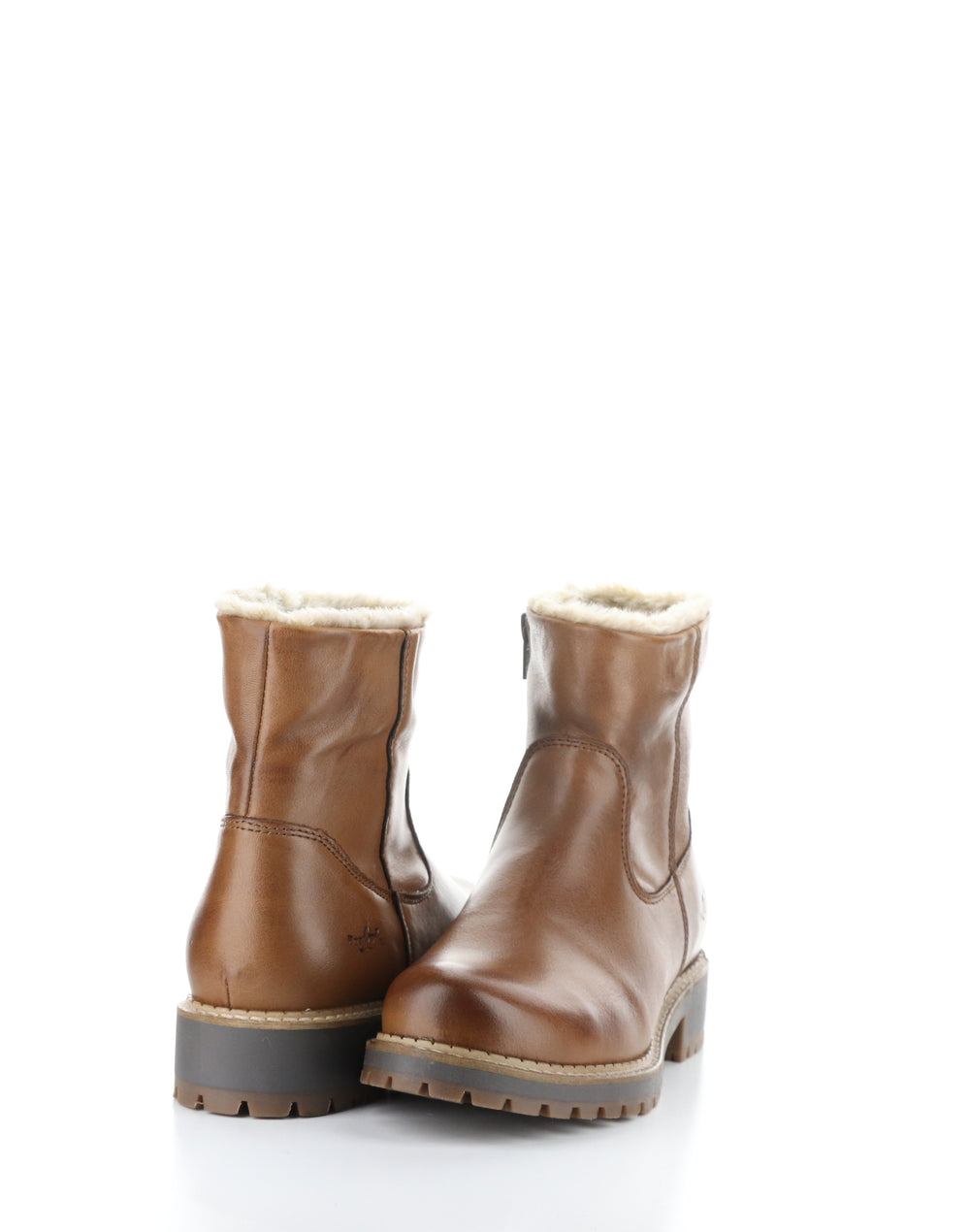 CALIB RICH TAN Round Toe Boots