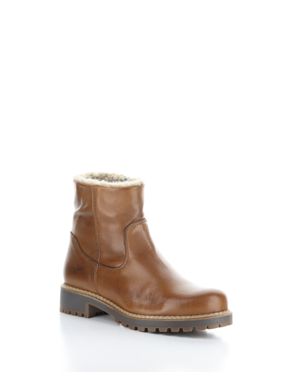 CALIB RICH TAN Round Toe Boots