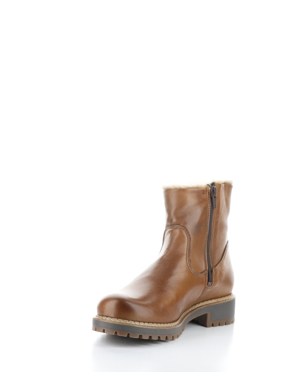 CALIB RICH TAN Round Toe Boots