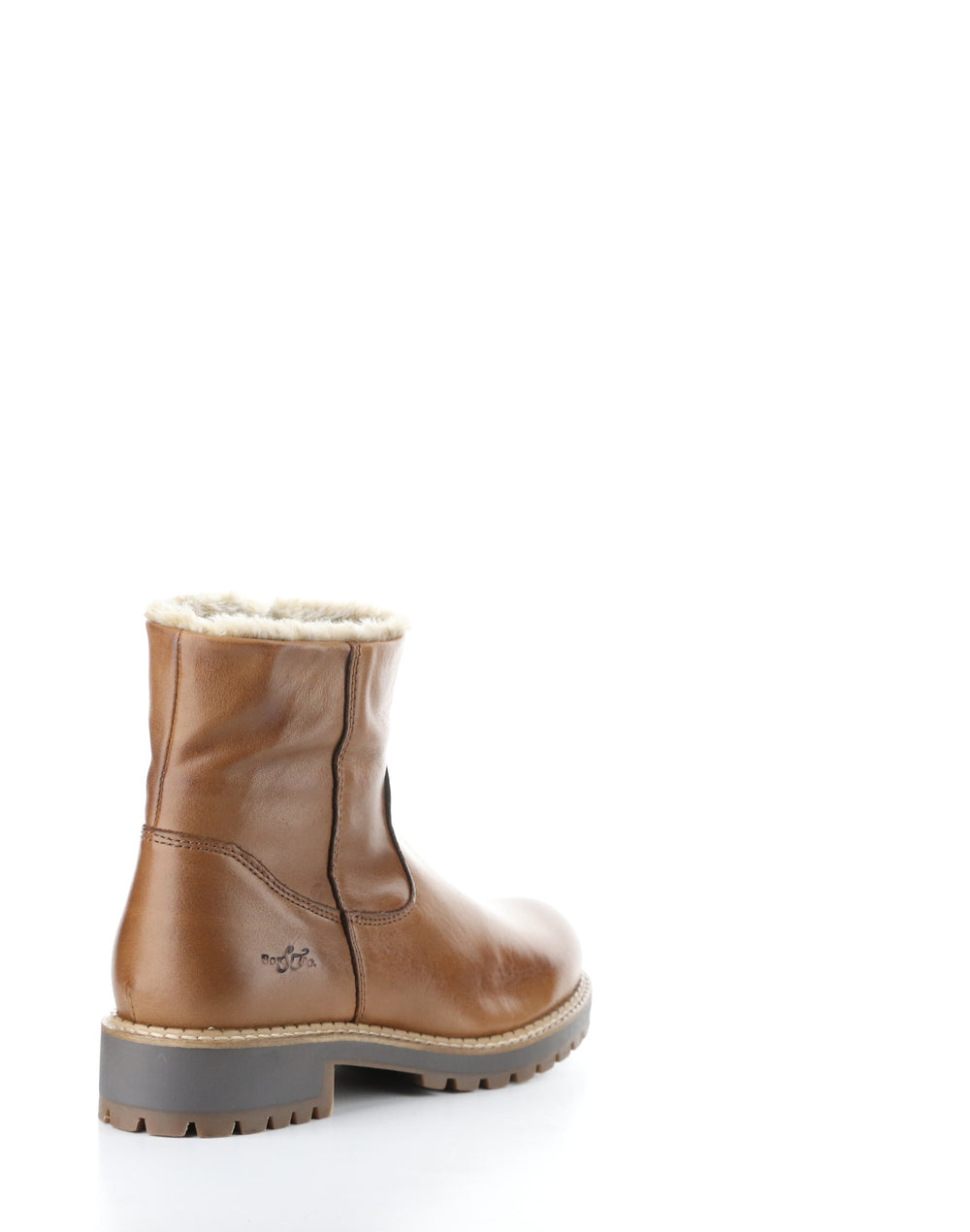 CALIB RICH TAN Round Toe Boots