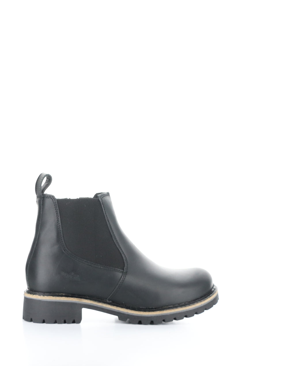 CAMDEN BLACK Round Toe Boots