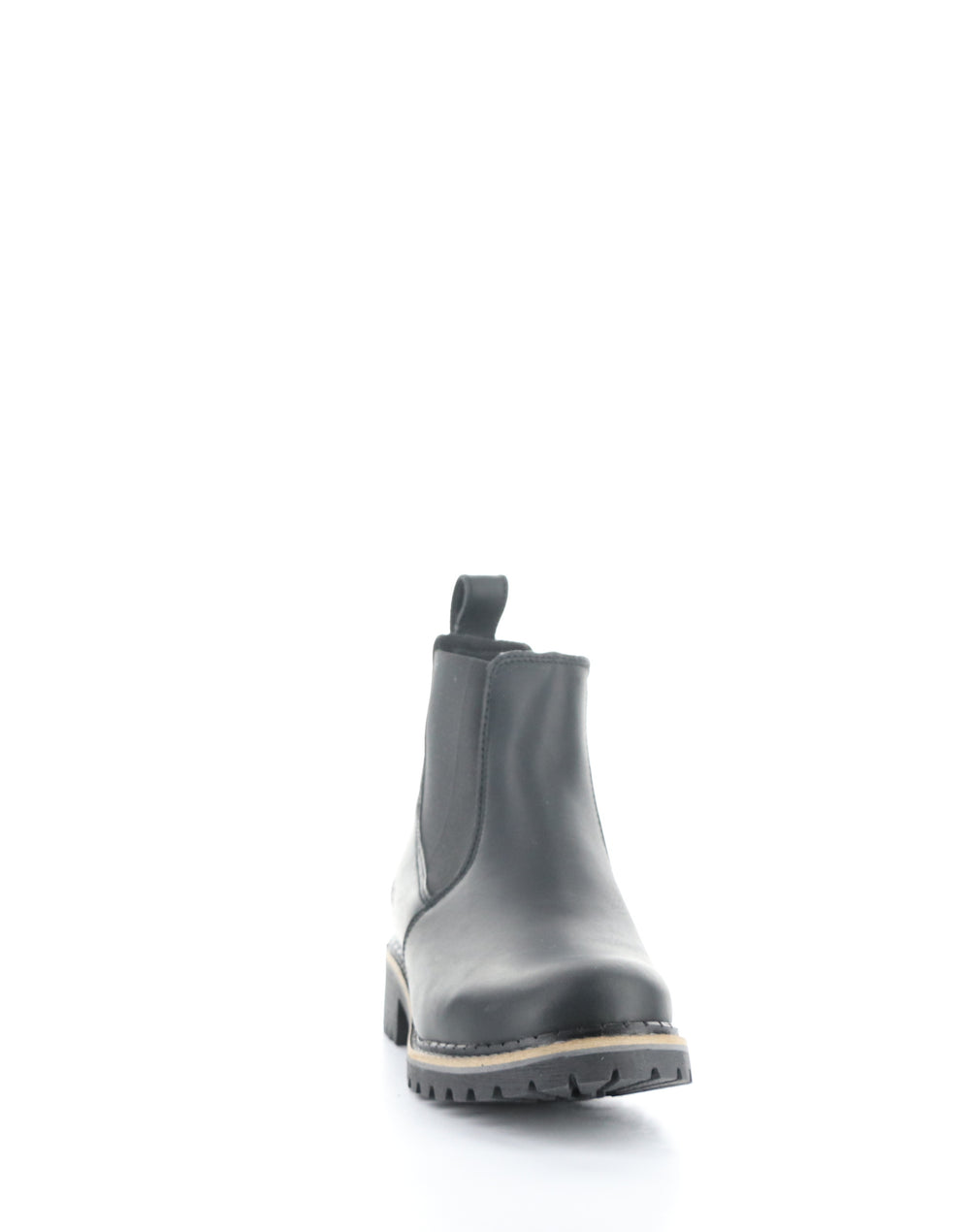 CAMDEN BLACK Round Toe Boots