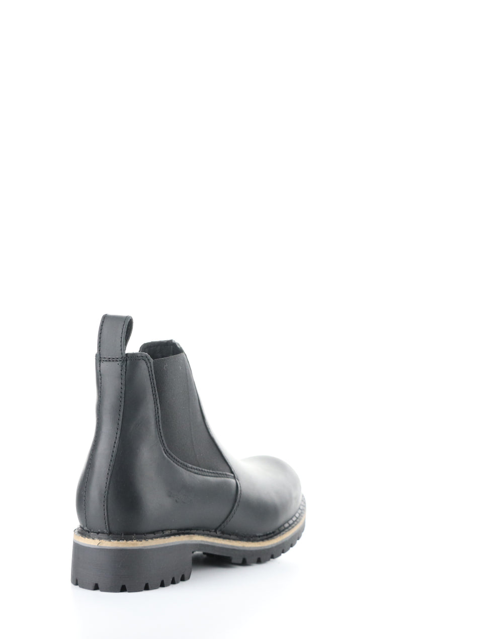 CAMDEN BLACK Round Toe Boots