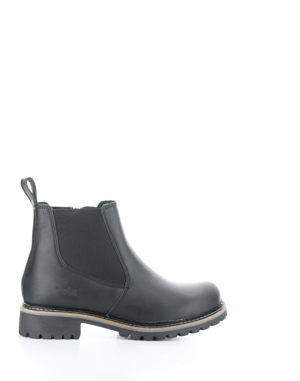 CAMERON BLACK Round Toe Boots