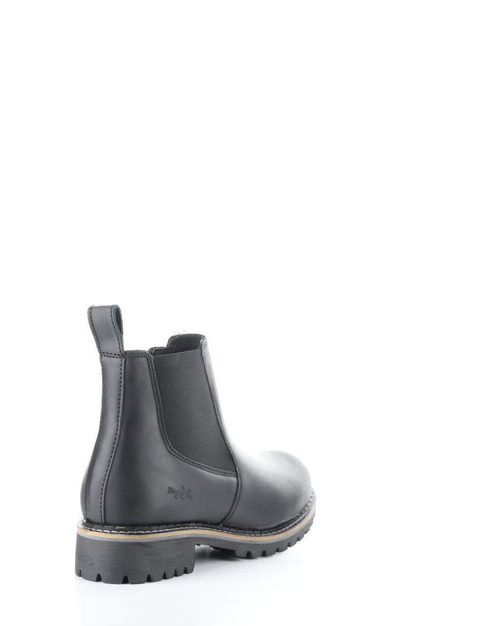 CAMERON BLACK Round Toe Boots