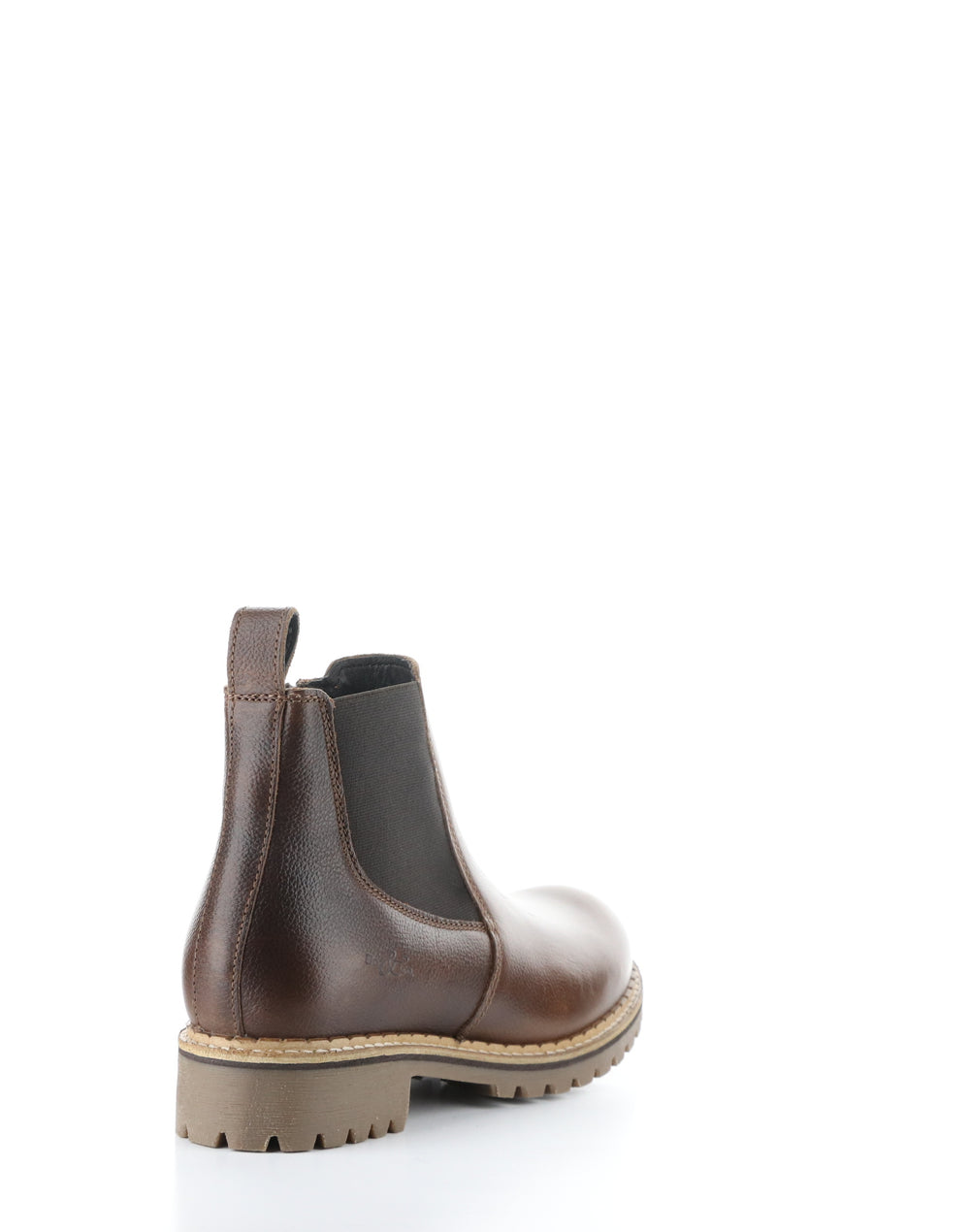 CAMERON BRANDY/BLACK Round Toe Boots