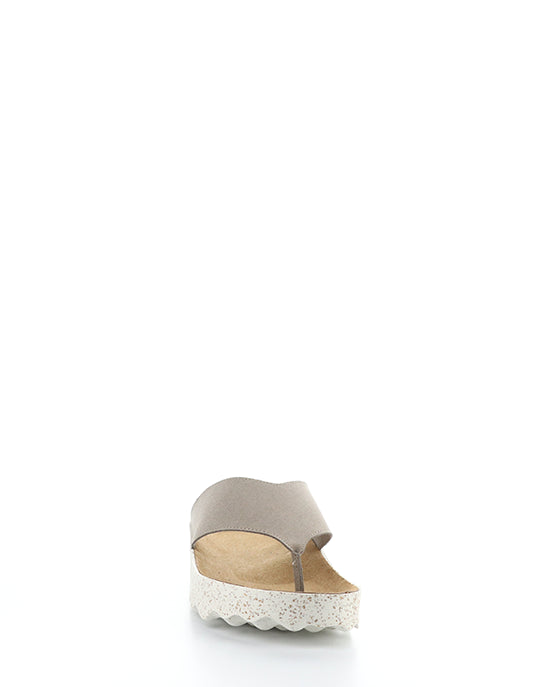 Cami223Asp 001 Taupe Eco Faux Suede