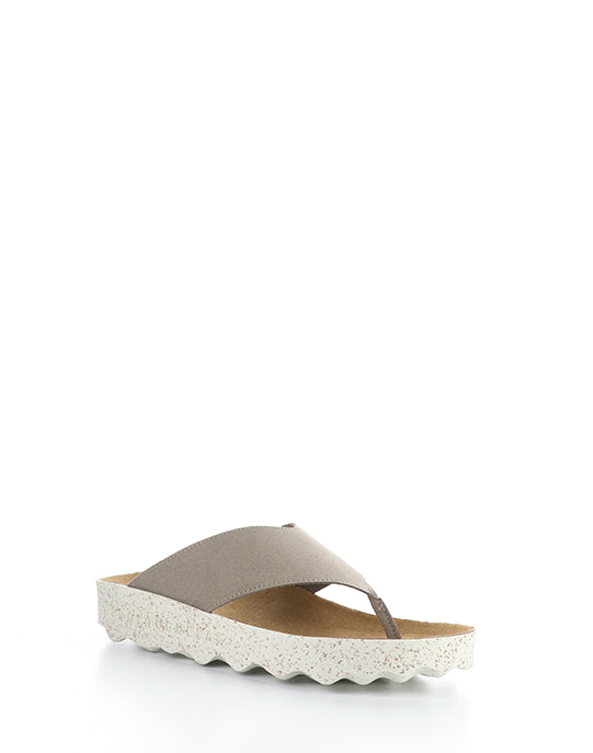 Cami223Asp 001 Taupe Eco Faux Suede