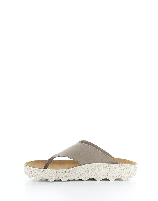 Cami223Asp 001 Taupe Eco Faux Suede
