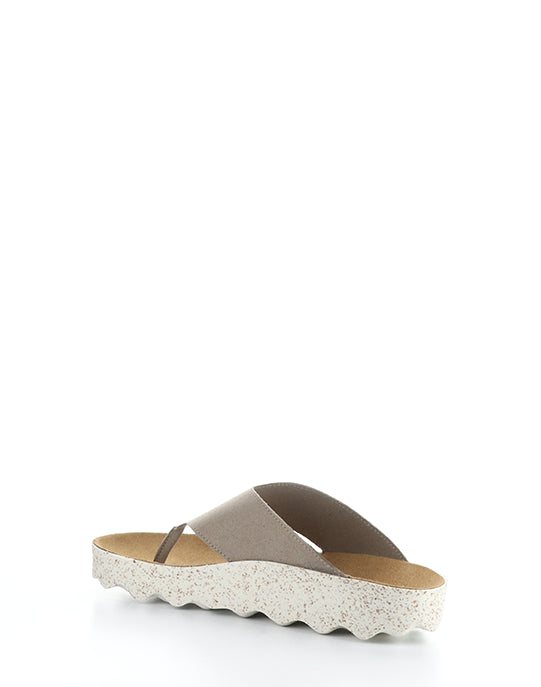 Cami223Asp 001 Taupe Eco Faux Suede