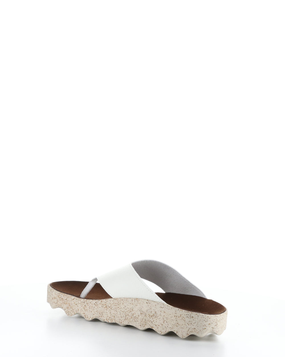 CAMI223ASP 006 WHITE Round Toe Sandals