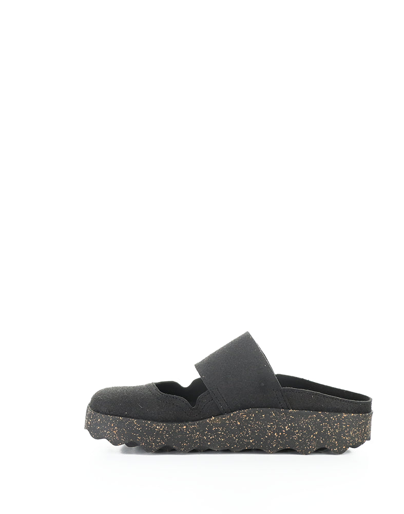 Cana176Asp 013 Black Bio Suede