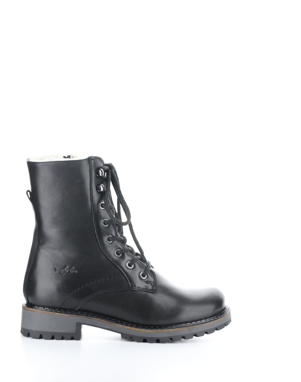 CARTER BLACK Round Toe Boots