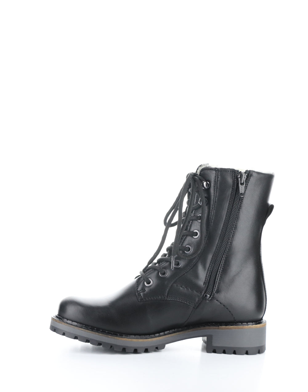 CARTER BLACK Round Toe Boots