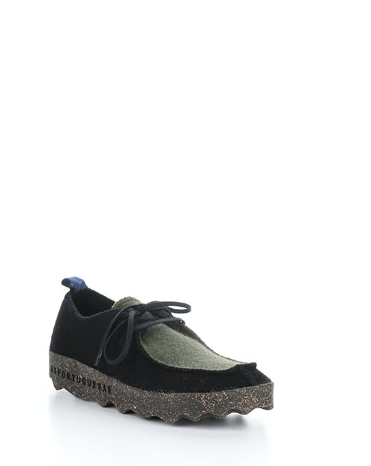 Chat063Asp 022 Black/Mil Green Tweed/Felt