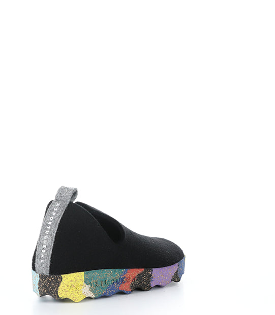 City003Asp 050 Black/Multi Tweed/Felt