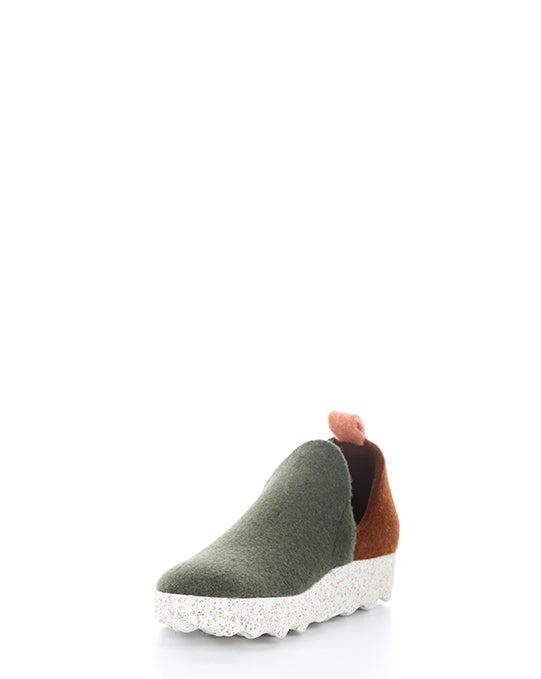 City086Asp 000 Mil Grn/Brn/Tang Tweed/Felt