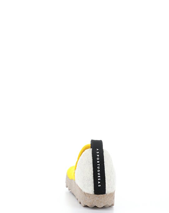 City086Asp 003 Yellow/Owht/Blk Tweed/Felt