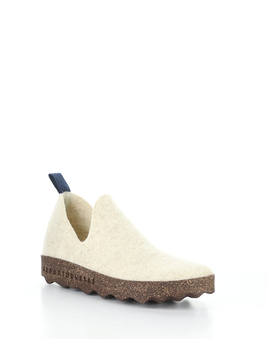 City 086 White Rainraw Felt