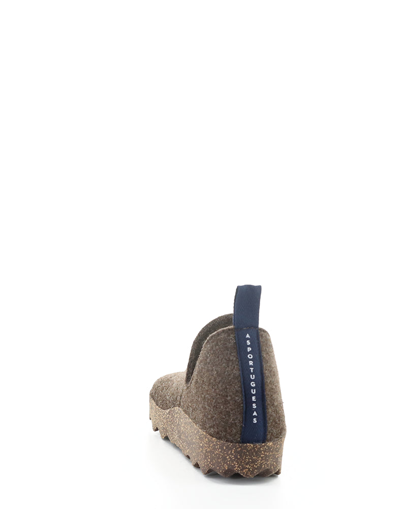 City 100 Dk Brown Tweed/Felt