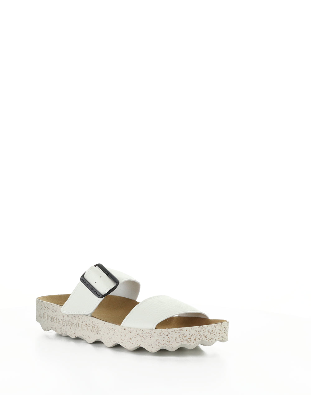 Coly225Asp 004 White Faux Leather