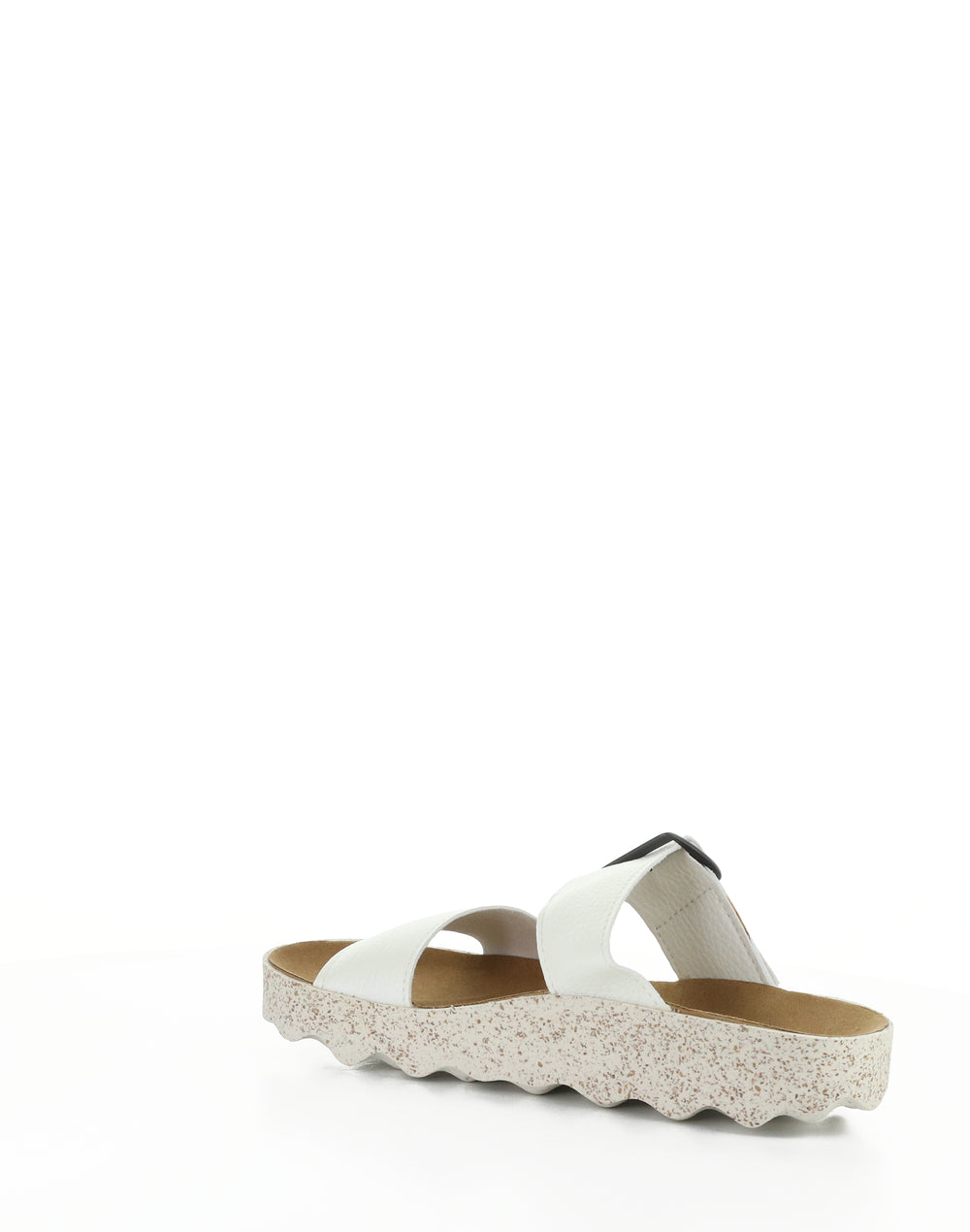 Coly225Asp 004 White Faux Leather