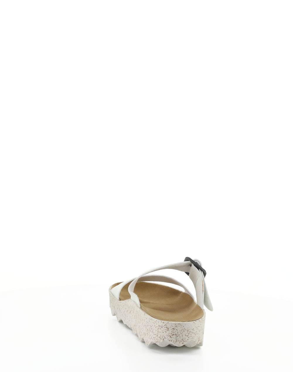 Coly225Asp 004 White Faux Leather
