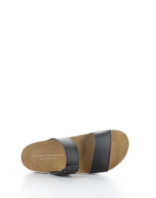 Coly225Asp 005 Black Faux Leather