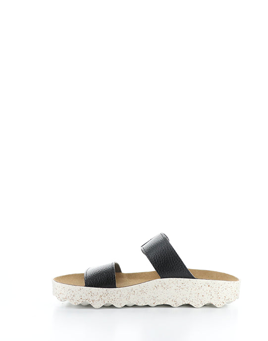 Coly225Asp 005 Black Faux Leather