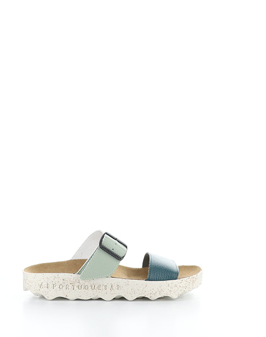 Coly225Asp 015 Peacock/Mint Faux Leather