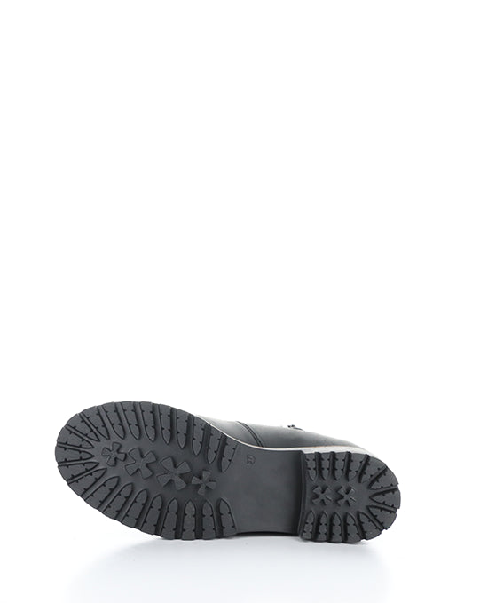 Corrin Black Saddle Leather