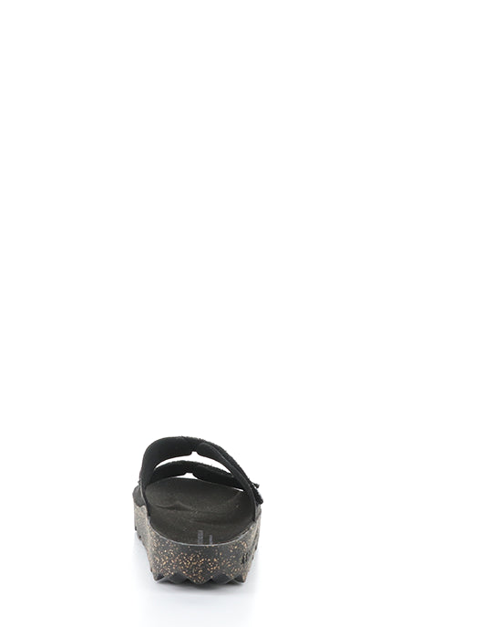 Cosh279Asp 000 Black Faux Suede/Glitter