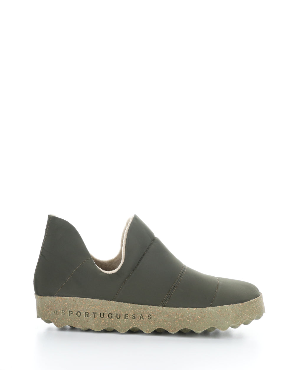 CRUS150ASPM 007 MILITARY GREEN Round Toe Shoes