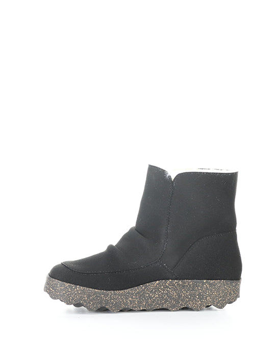 Cuff296Asp 000 Black Ecosuede/Fauxfur